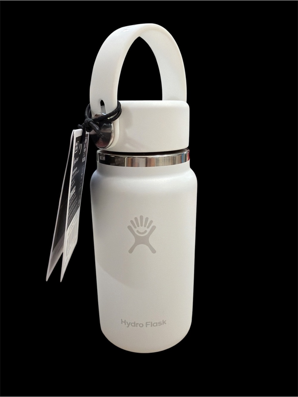 MWT Hydro Flask Micro Hydro Insulated White Bottle 200ml/ 6.7oz - Picture 5 of 6